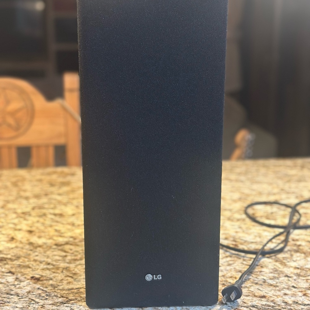 LG Gray Wireless Subwoofer